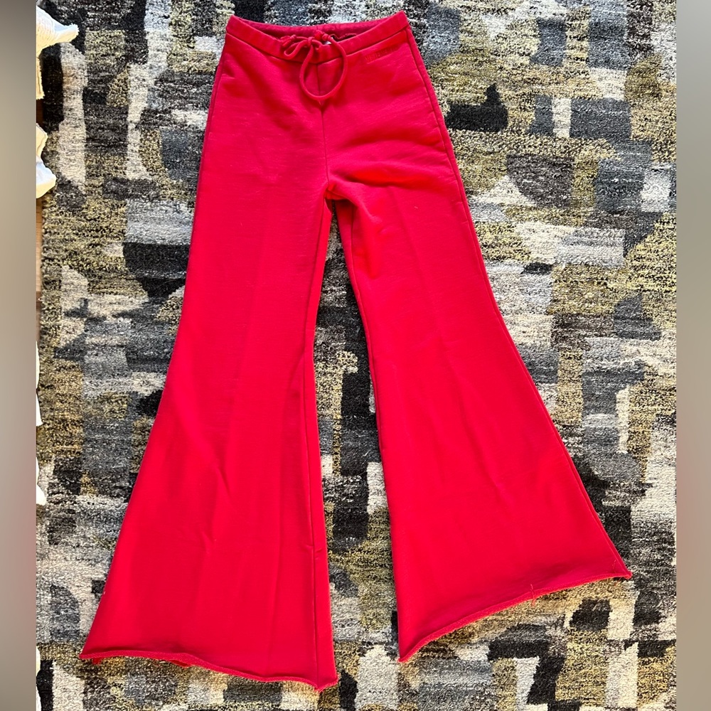 Vetements bell-bottom sweatpants